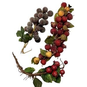 Hearth Hands, Artificial Fruit Branches Decor